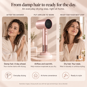 Lumelyy Flow high-speed ionic hair dryer – view 3