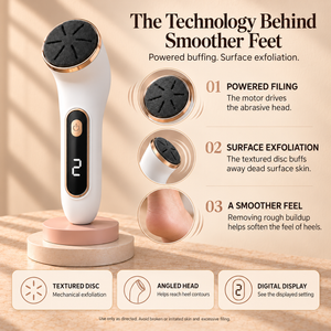 Lumelyy Soft electric callus remover – view 2