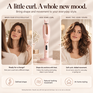Lumelyy Wave automatic hair curler – view 3